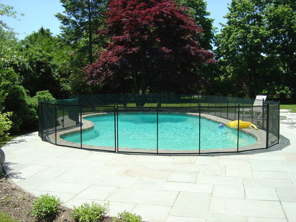 Pool Fence around a Flower Mound pool