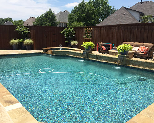 Flower Mound pool cleaning